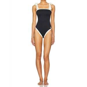 NEW SIMKHAI piper one piece swimsuit in black multi